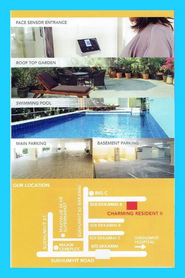Charming Resident At Ekkamai From Studio Unit Up To 2 Bedroom Apartment Banguecoque Exterior foto